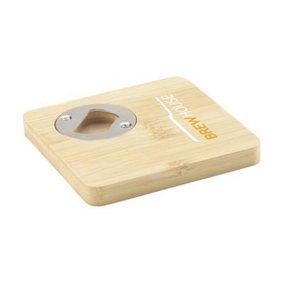 Dessous de verre décapsuleur en bambou Ambir
