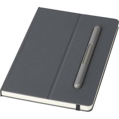 Carnet A5 avec stylo à bille en polyester Feg