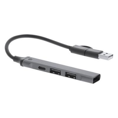 Hub USB en aluminium recyclé durable Norma
