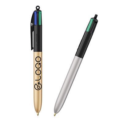Stylo BIC 4 en 1 au design coloré glacé Polonis