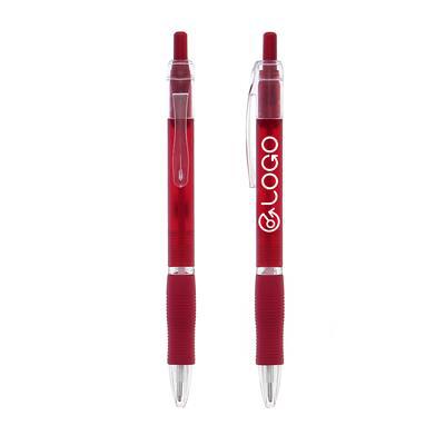 Stylo à bille BIC translucide caoutchouté Dolmona