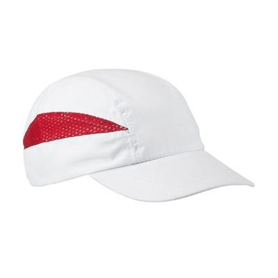 Casquette en microfibre et maille Bianko