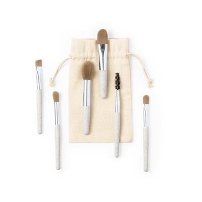 Set pinceaux de maquillage sous pochette Pinah