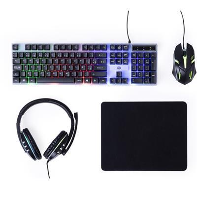 Set Gamer rétroéclairés avec lumière LED Mapison