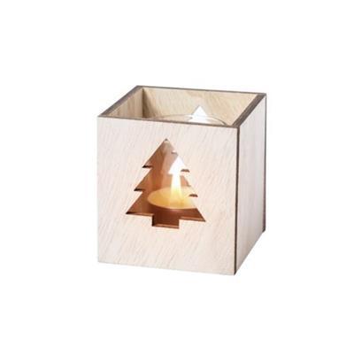 Bougie Aromatique en Bois Kelai