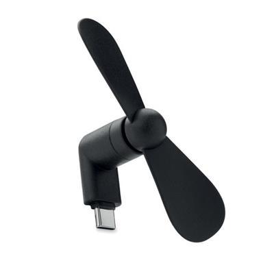 Ventilateur portable pour smartphone en TPE Jalati