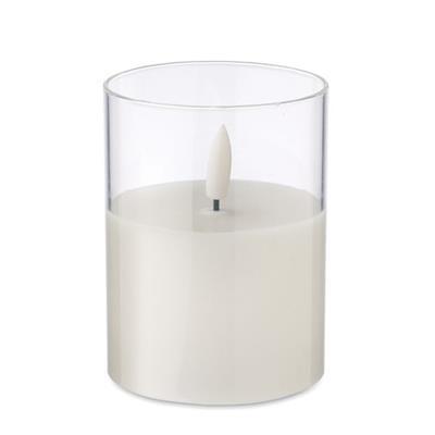 Bougie de cire LED à effet de flamme réelle June