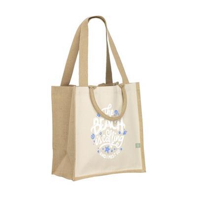 Sac shopping en jute et en coton biologique Peyton