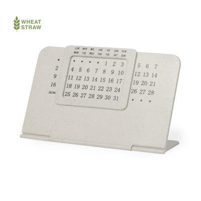 Calendrier perpétuel en paille de blé pliable Year