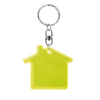 Porte-clés fluorescent forme de maison Residenti