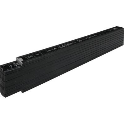 Mètre pliant double-face en bois de 2 m Glow