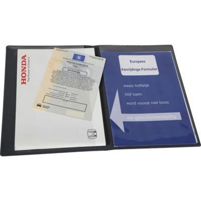 Étui carte grise en PVC double compartiments Yall