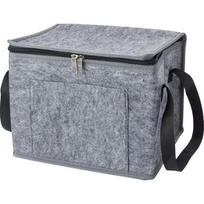 Sac isotherme en feutre RPET design carré Jason