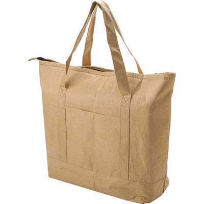 Sac isotherme en papier laminé avec soufflet Kaley