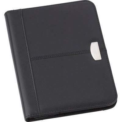 Conférencier A5 zippé en cuir reconstitué Xia