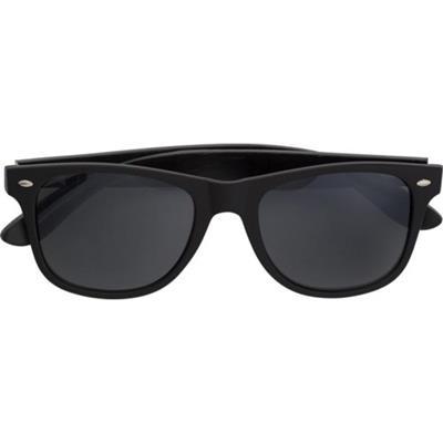 Lunettes de soleil classique en ABS et bambou Lumi
