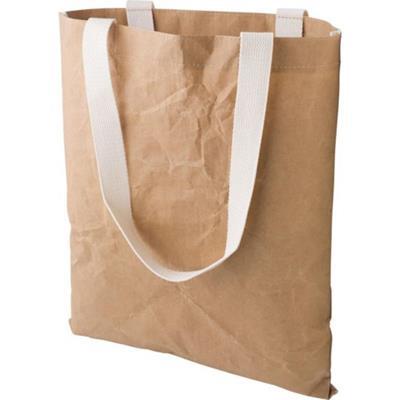 Sac en papier laminé avec anses en polyester Julie