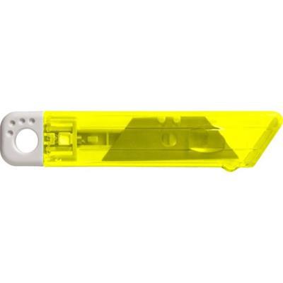 Cutter rétractable en plastique translucide Grifon