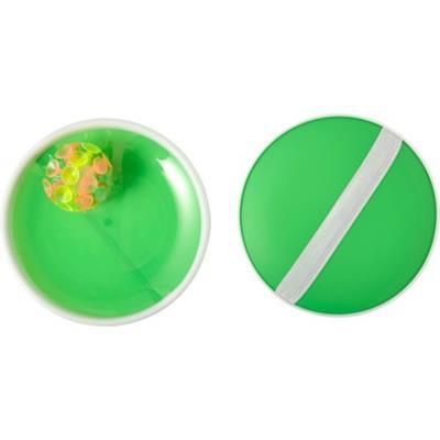 Set de 2 raquettes en PVC avec balle ventouse Rigi