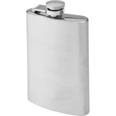 Flasque en acier inoxydable brossé 100 ml Ines