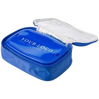 Pochette isotherme 420D avec Lunch box inclus Mila