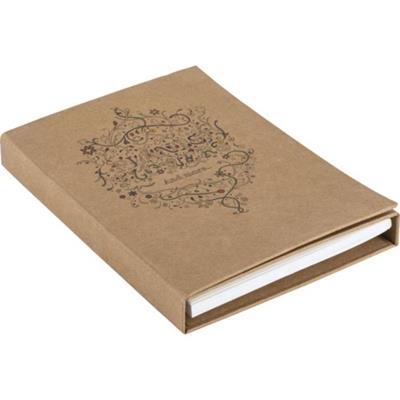 Carnet cartonné avec dessin à colorier Koera
