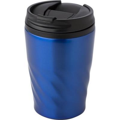 Mug 330 ml en acier inox avec aspect brillant Rody