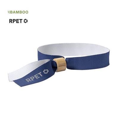 Bracelet avec embout en polyester recyclé Brochy