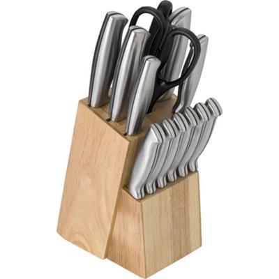 Set composé de 11 couteaux avec support Lema