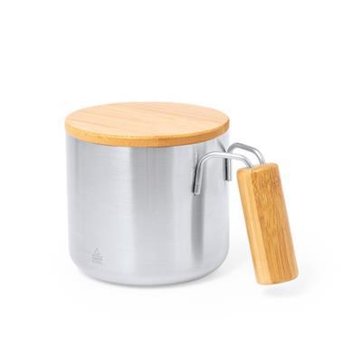 Mug isotherme à double paroi avec couvercle Anomus