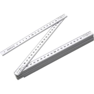 Mètre-pliant 2 m 1 face en plastique léger Trak