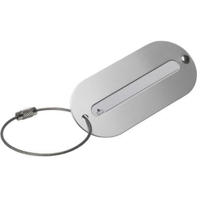 Porte-étiquette de valise en aluminium Vicky
