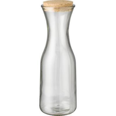 Carafe 1 000ml en verre avec bouchon Rolins