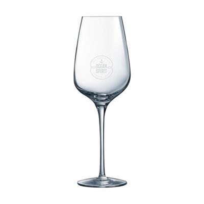Verre à vin fin et classe 450ml en verre Cristo