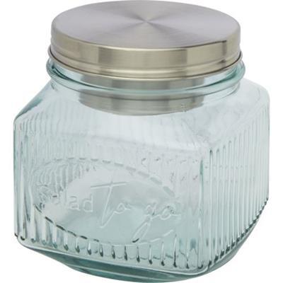 Saladier en verre recyclé avec bouchon Leechung