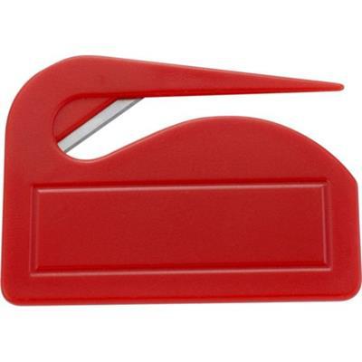 Ouvre-lettre en plastique avec design coloré Jayan