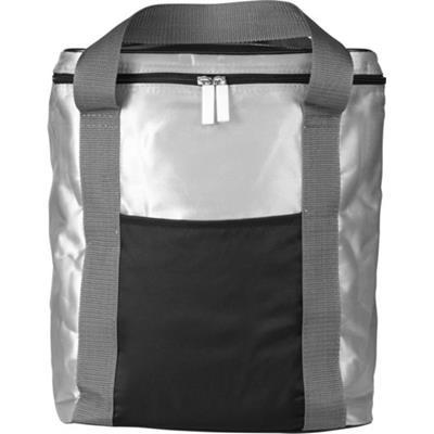 Sac isotherme zippé en PVC et satin Théodore