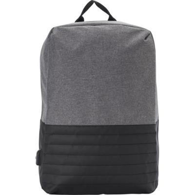 Sac à dos porte-ordinateur antivol en PVC Aslin