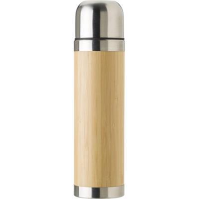 Bouteille isotherme de 400 ml en bambou Jarre