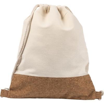 Sac à dos en coton et en liège Tannas