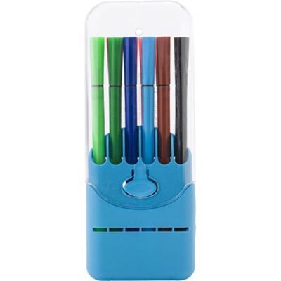 Set de 12 feutres à eau en plastique Erwan