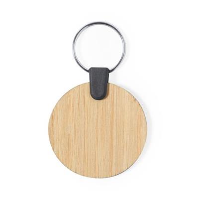 Porte-Clés rond en Bambou Cassos