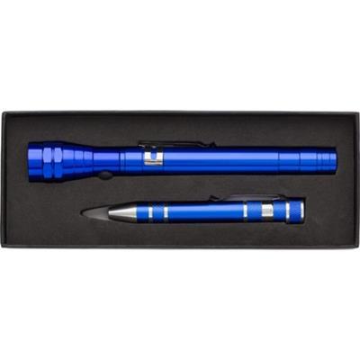 Set torche et tournevis en aluminium Lolita