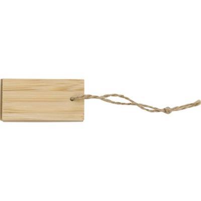 Etui en bambou avec 80 feuillets Claudio