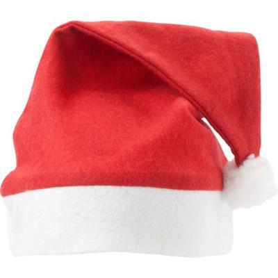 Bonnet de Noël en feutre de couleur rouge Randolph