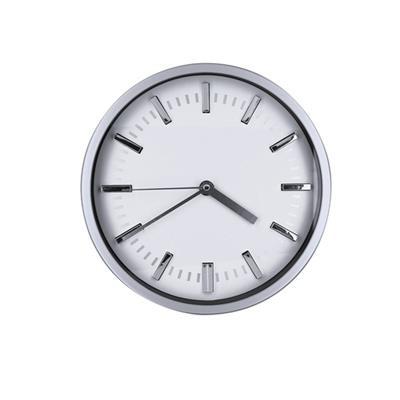 Montre murale en aluminium et en verre Morday