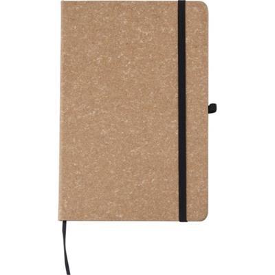 Carnet A5 en cuir recyclé écologique Dianne