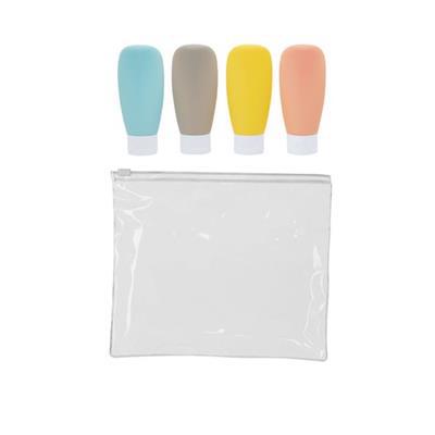Trousse de voyage avec flacons en PVC Creato