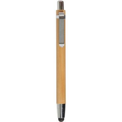 Stylo bille en bambou avec embout Paul