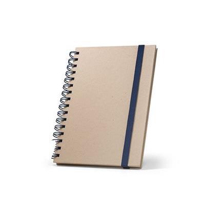 Carnet A5 à spirales en papier Caumaude